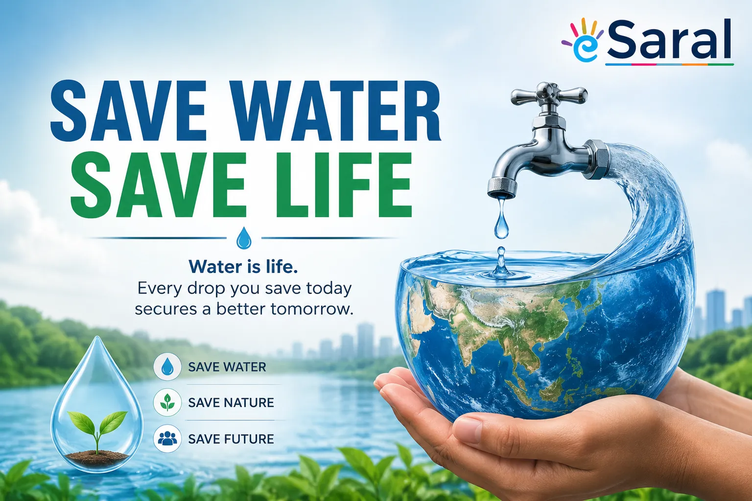 Essay on Save Water Save Life – Short & Long Essays for Class 6 to 10 Exams